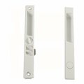 G.A.S. Hardware Sliding Glass Patio Door Handle Set, Non-Keyed, Flush Mount, With Nite Lock DL-504-WHITE